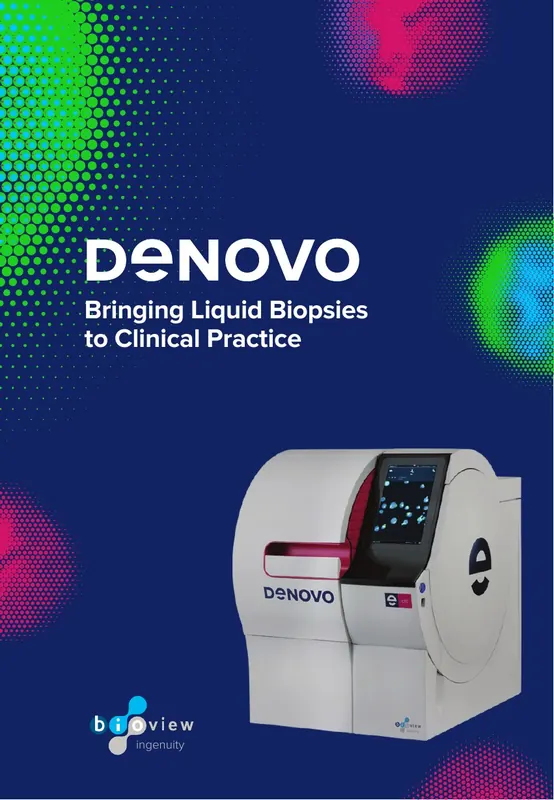 Denovo CTC brochure cover