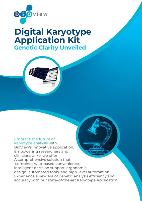 Karyotype Microscope Upgrade Kit brochure cover